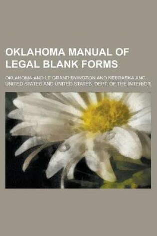 Cover of Oklahoma Manual of Legal Blank Forms