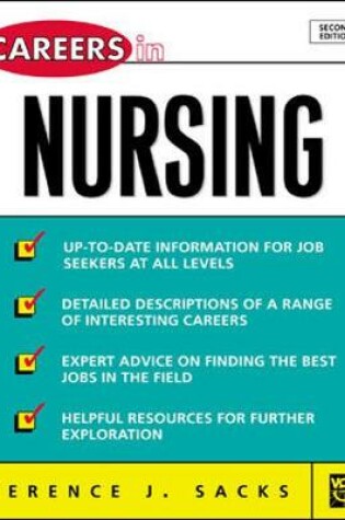 Cover of Careers in Nursing