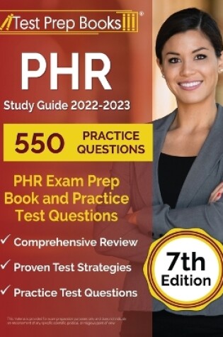 Cover of PHR Study Guide 2022-2023