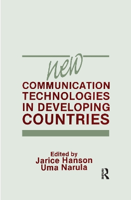 Book cover for New Communication Technologies in Developing Countries