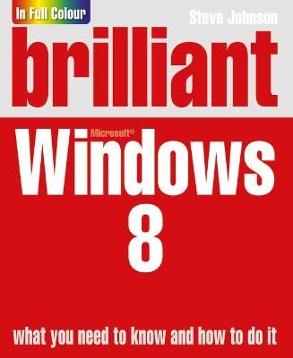 Book cover for Brilliant Windows 8