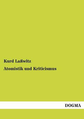 Book cover for Atomistik Und Kriticismus