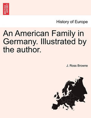 Book cover for An American Family in Germany. Illustrated by the Author.