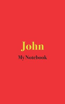Book cover for John My Notebook