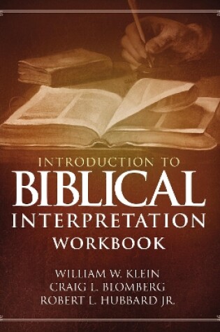 Cover of Introduction to Biblical Interpretation Workbook