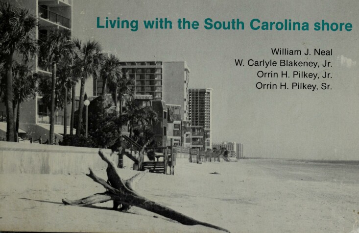 Book cover for Living with the South Carolina Shore