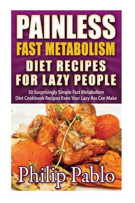 Book cover for Painless Fast Metabolism Diet Recipes For Lazy People