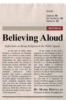 Book cover for Believing Aloud