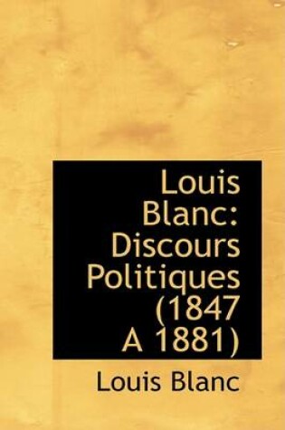 Cover of Louis Blanc