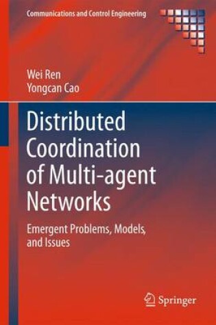 Cover of Distributed Coordination of Multi-agent Networks