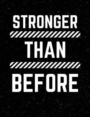 Book cover for Stronger Than Before