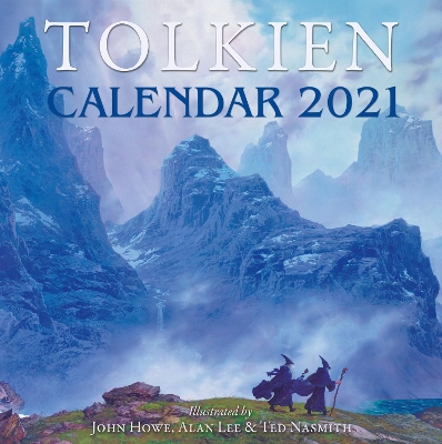 Book cover for Tolkien Calendar 2021