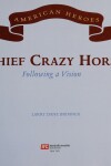 Book cover for Chief Crazy Horse