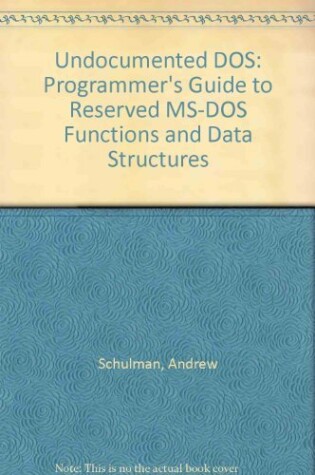 Cover of Undocumented DOS
