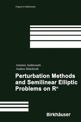 Cover of Perturbation Methods and Semilinear Elliptic Problems on R[Superscript N]