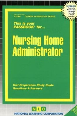 Cover of Nursing Home Administrator