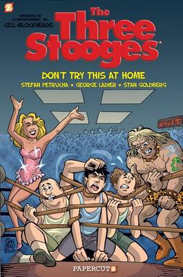 Book cover for The Three Stooges Graphic Novels #4