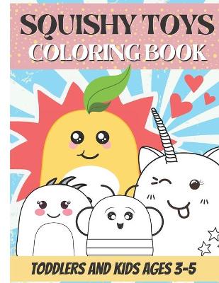Book cover for Squishy Toys Coloring Book