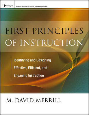 Book cover for First Principles of Instruction