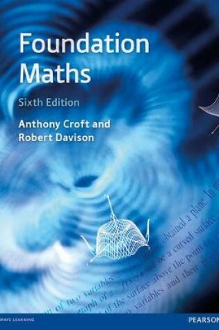 Cover of Foundation Maths 6e with MyMathLab Global