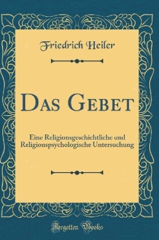 Cover of Das Gebet