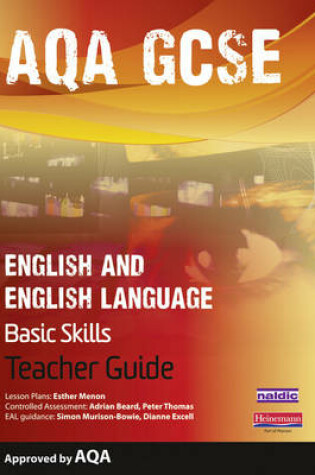 Cover of AQA GCSE English and English Language Teacher Guide: Improve Basic Skills