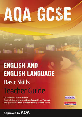 Book cover for AQA GCSE English and English Language Teacher Guide: Improve Basic Skills
