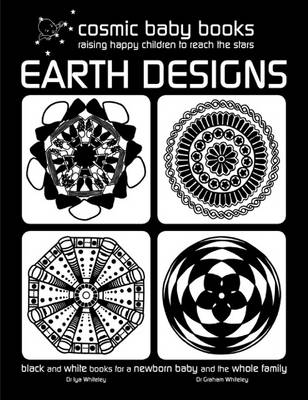 Book cover for EARTH DESIGNS: black and white books for newborn babies and the whole family