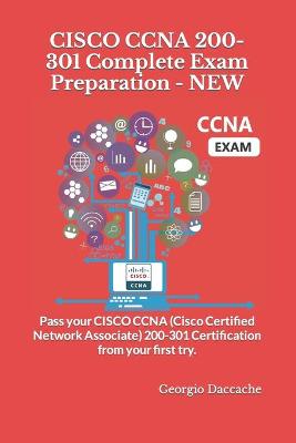 Book cover for CISCO CCNA 200-301 Complete Exam Preparation - NEW