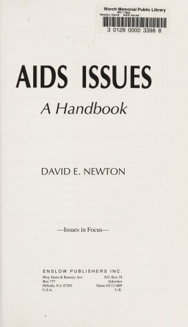 Book cover for AIDS Issues