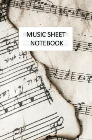 Cover of Music Sheet Notebook