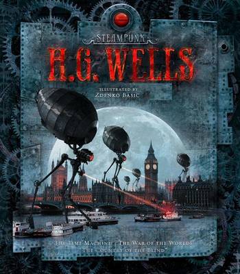 Book cover for Steampunk: H.G. Wells