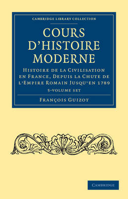 Book cover for Cours d'histoire moderne 5 Volume Set