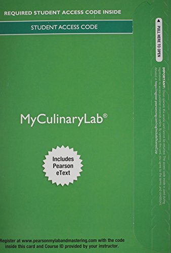 Book cover for Myculinarylab with Pearson Etext -- Access Card -- For on Baking