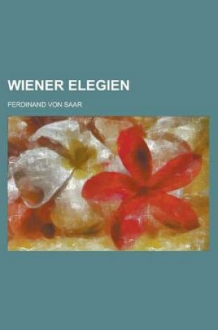 Cover of Wiener Elegien