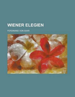 Book cover for Wiener Elegien