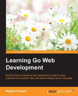 Book cover for Learning Go Web Development