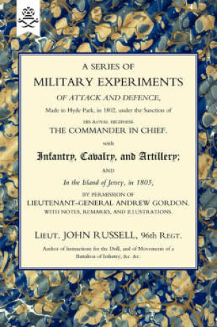 Cover of Series of Military Experiments of Attack and Defence 1806