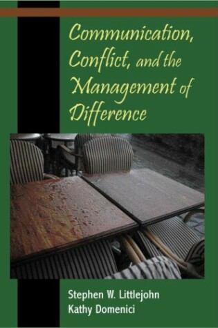 Cover of Communication, Conflict, and the Management of Difference