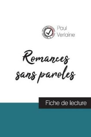 Cover of Romances sans paroles de Paul Verlaine (fiche de lecture et analyse complete de l'oeuvre)