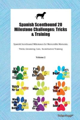 Book cover for Spanish Scenthound 20 Milestone Challenges