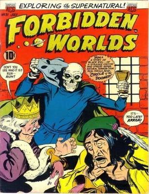 Book cover for Comicbook Forbidden Worlds 31