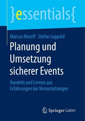 Cover of Planung und Umsetzung sicherer Events