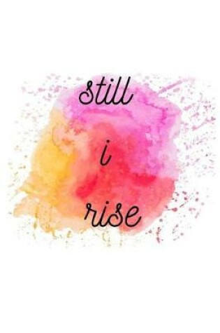 Cover of still i rise
