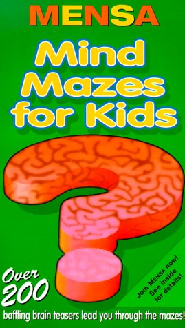 Book cover for Mensa Mind Mazes for Kids