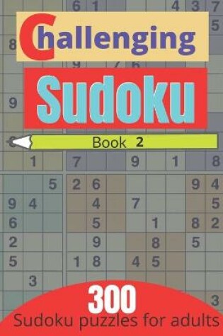 Cover of Challenging sudoku book 2