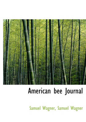 Book cover for American Bee Journal