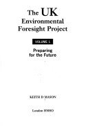 Book cover for The UK Environmental Foresight Project