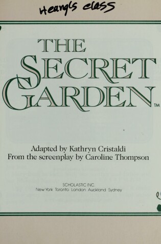 Cover of The Secret Garden