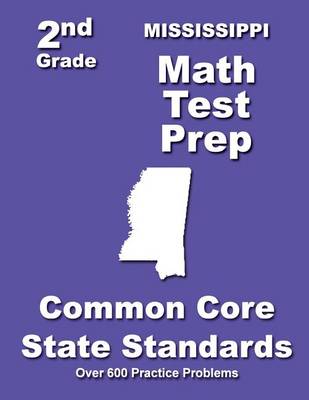 Book cover for Mississippi 2nd Grade Math Test Prep